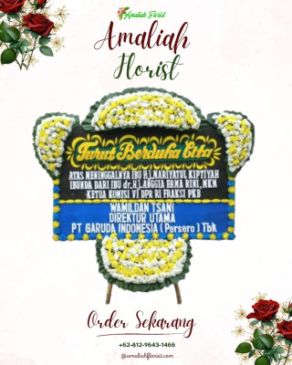 Papan Bunga Duka di Gandasari