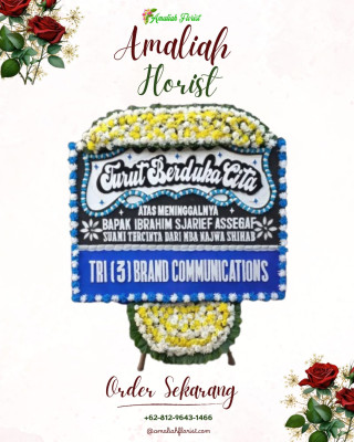 Papan Bunga Duka di Gandasari