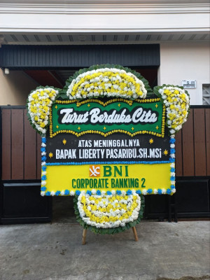Papan Bunga Duka di Gandasari