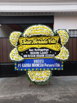Papan Bunga Duka di Gandasari